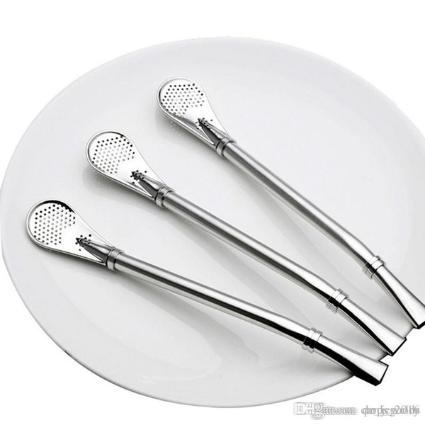 stainless steel Bombilla straws Yerba mate straw filter straw 16cm x 2 cm 
