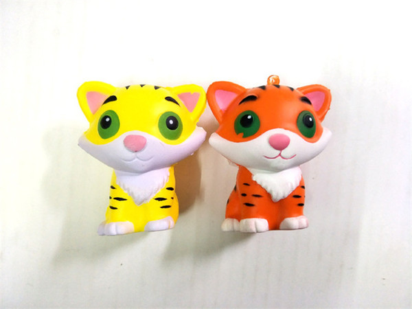 PU slow rebound toy simulation tiger decompression toy creative gift for children in early childhood education