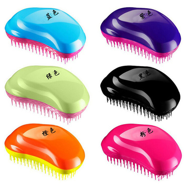 Professional Salon Elite Tangle Detangling Hair Brush Portable Magic Antistatic TT comb Hair Product Detangle tangle Hair Brush Styliny