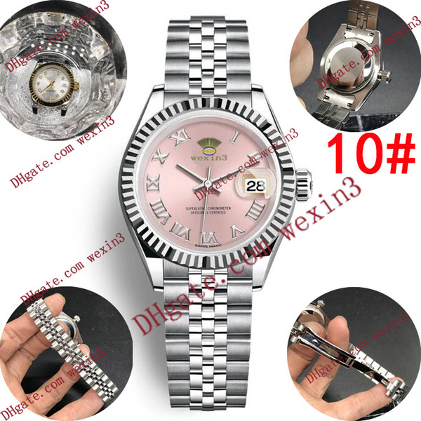 15 Colors Rhinestone 28mm Automatic Roman Digital Luxury Women Designer Watch Dropshipping Womens Gold Watches Gifts Women Wristwatch