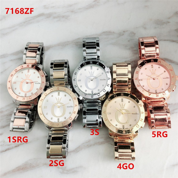 New 40mm fashion luxury watch men's and women's watches famous brand Pandora quartz watch quality men's watches fashion ladies watch