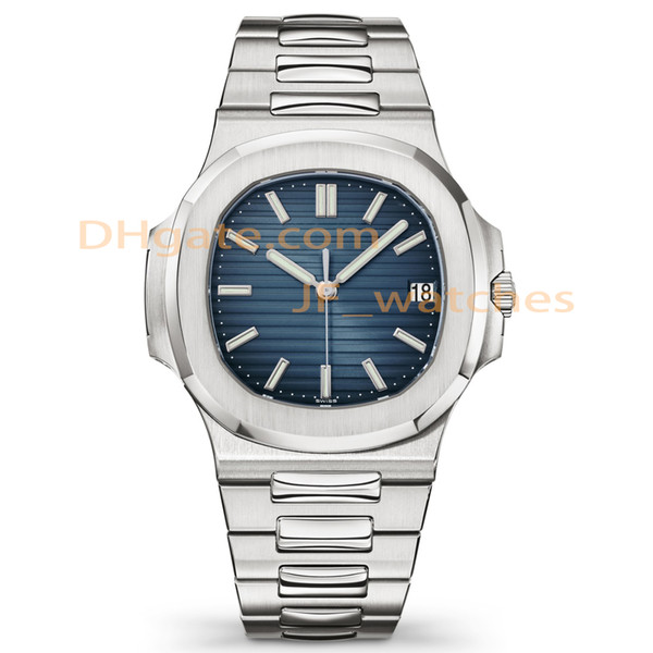 Luxury mens new automatic mechanical calendar 40 mm watch stainless steel mens luminous business diving waterproof 30M watch