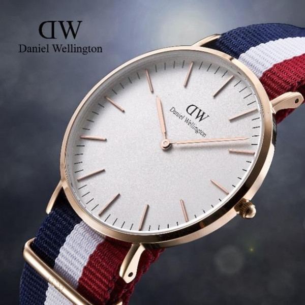 Daniel Men DW watches 36mm women watch 40mm men watches Fashion luxury watches Quartz Wellington watch Montres homme Relogio homem Masculino