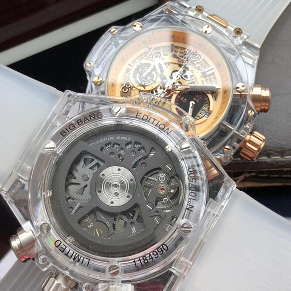 luxury watch H14 automatic mens watches new Gelatin shell Hot type famous brand designer watch Japanese quartz movement 43mm 2020.