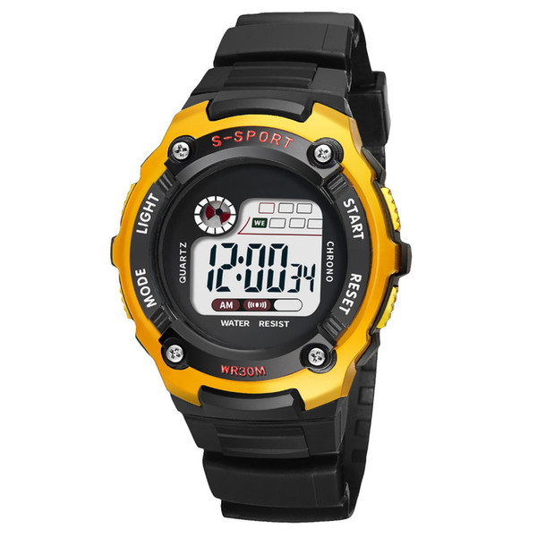 SB0056 Sport Student Children Watch Kids Boys Girls Clock Child LED Digital Wristwatch Electronic Wrist Watch for Boy Girl L30