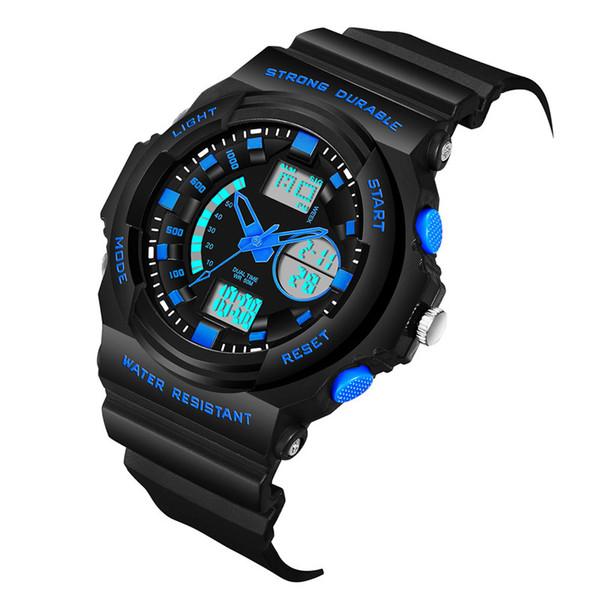 SB0021 Outdoor mountaineering Dual display sports Watch men's watch Digital Wristwatches Mens watches Water Resistant Men watch