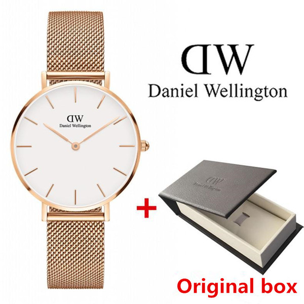 2019 DW WATCH Daniel Wellington watches men luxury brand dw watches Fine steel strap Montre Femme 40mm mens women 36mm Quartz watch Relogio