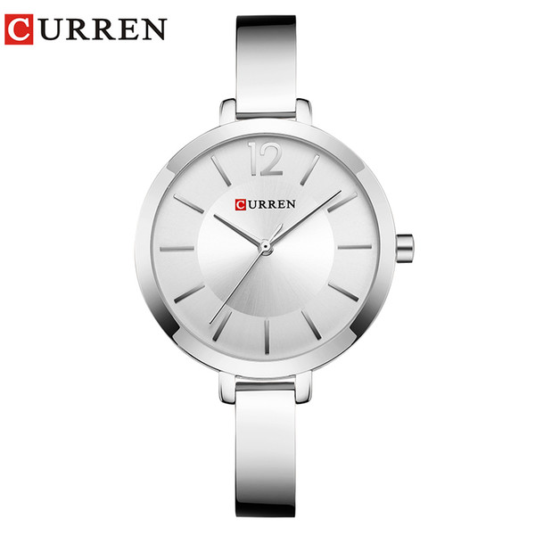 Curren Fashion Dress Wristwatch Ladies Quartz Watch Brand Luxury Women Bracelet Watches Full Steel Female Clock MX190720