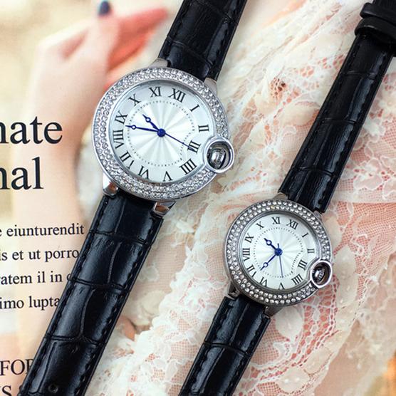 Nice Classic Fashion Luxury Women Watch With Diamond Special Design Relojes De Marca Mujer lover Dress Wristwatch man Quartz Clock Rose gold