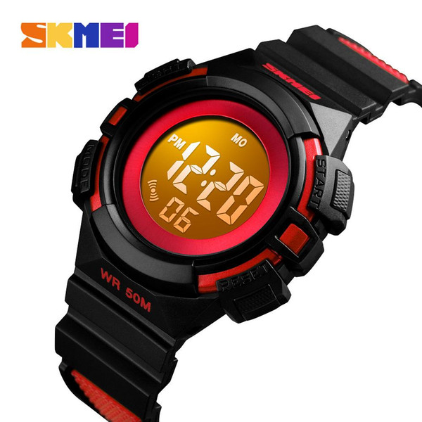 SKMEI 1485 Luminous Led Back Light Children Kids Digital Wristwatch Students Boys Girls Casual Waterproof Electronic Digital