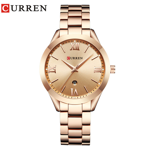 9007 Rose Gold Watch Women Quartz Watches Ladies Top Brand Luxury Female Wrist Watch Girl Clock Relogio Feminino