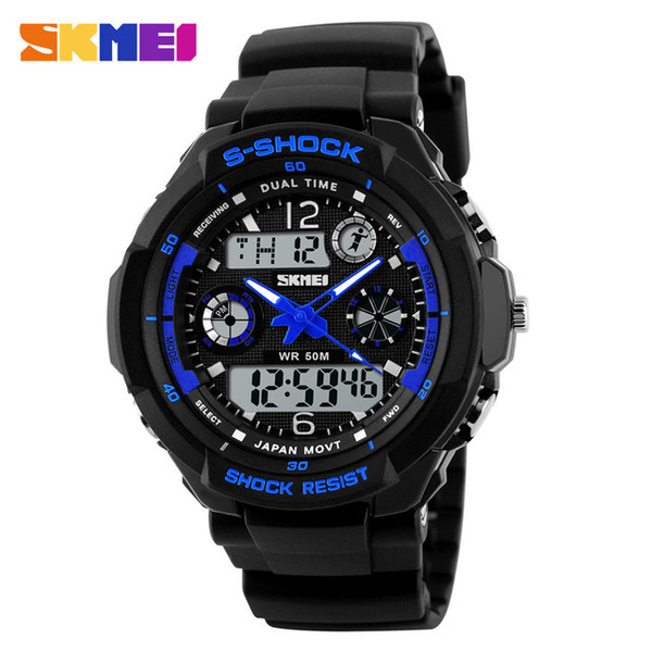 2019 Skmei Children's Sports Watch Military Fashion Children Quartz LED Display Digital Watch Relogio Boy Waterproof Watch