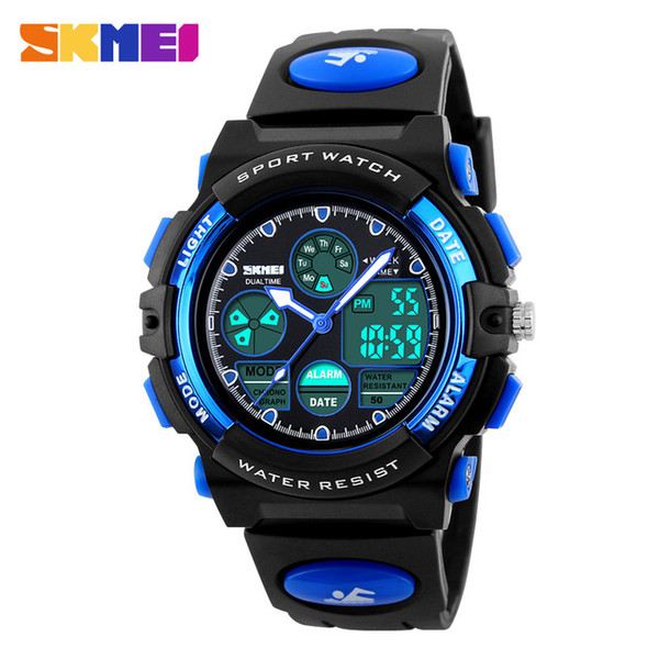 SKMEI Luminous Multi-Function Luminous Student Sports Waterproof Children Watches Electronic Fashion Watch Watches Outdoor Sports Watch