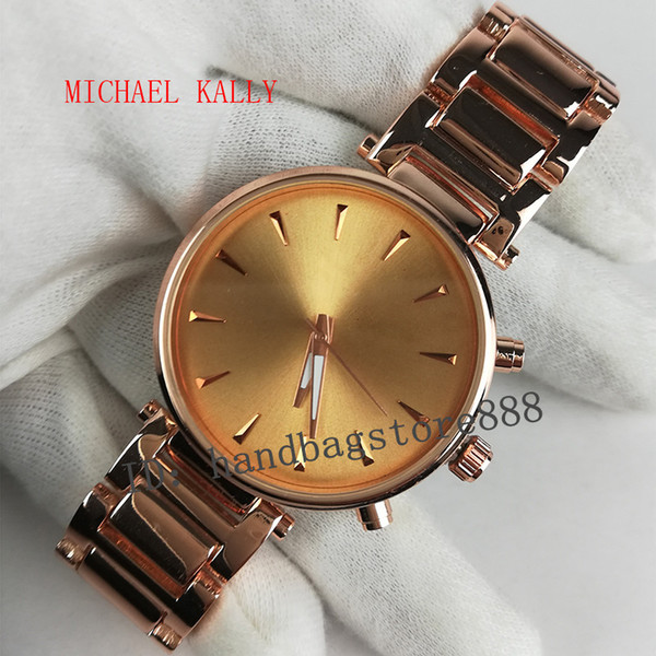 Wholesale and Retail 37mm Luxury Simple Fashion Watches michael kally woman famous brand lady Quartz Watch Wristwatches Men Lady Best Gift