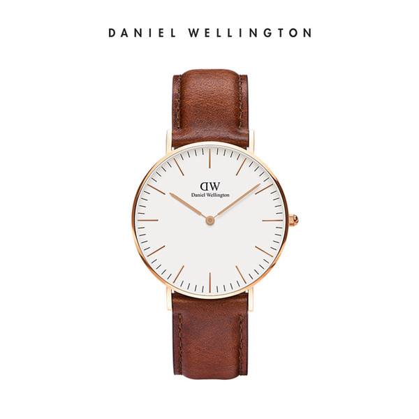 Top Seller Daniel 40mm Case All Gold Stainless Steel Mesh Strap 6mm Ultra Slim Man Wellington DW Classic Quartz Watch