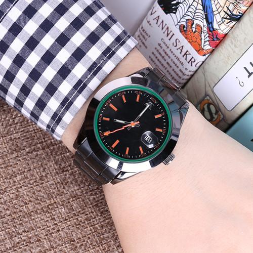 relogio masculino mens watches Luxury wist fashion Black Dial With Calendar Bracklet Folding Clasp Master Male 14 giftluxury Mens Watches