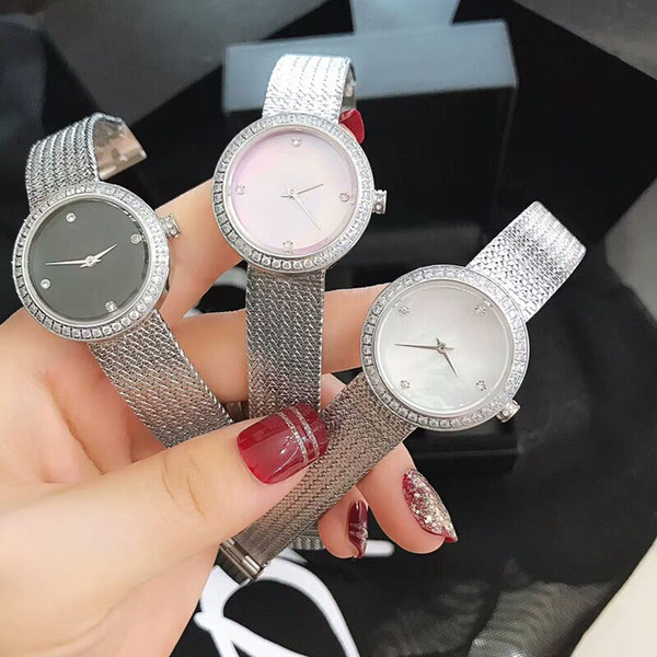 Hot luxury Women Watches Elegant Ladies Designer Watches Japan Quartz Movement Gold Watch Diamond Wristwatch Montres Pour Femmes