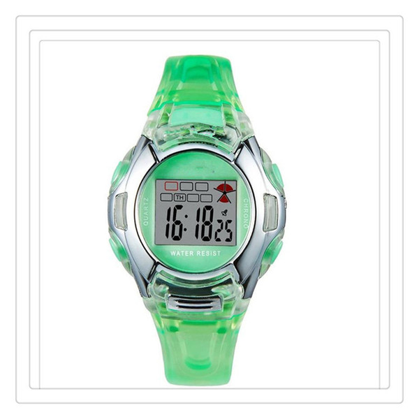 US Rubber Band Night Light Wrist Watch Waterproof Quartz Watch For Children Boys And Girls High Quality Hot Sale