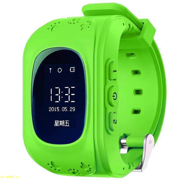 Q50 Global positioning for children watches GPS and LBS Anti-lost Phone Watch With English Russian