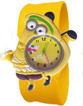 3D Cartoon Watches Wholesales Hot Sales Good Quality Slap Watch Boys Silicone Clap Wristwatch Baby Girls Boys Kids Watches