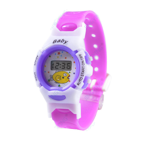 2017 new Candy Color Watch Boys Girls Children Students Watch Digital Sports Wrist Watch Small Gifts for Kids Free DHL