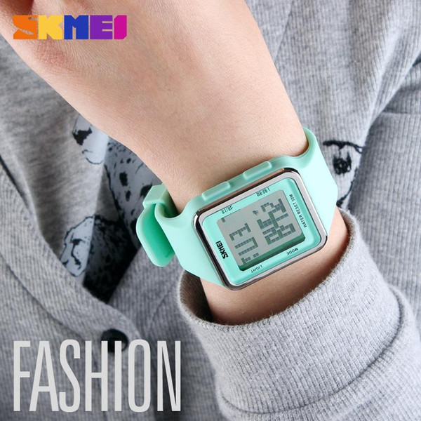 SKMEI Women LED Digital Watch Student Outdoor Sports Watches Fashion Casual Boy Girls Waterproof Wristwatches Relogio 1139