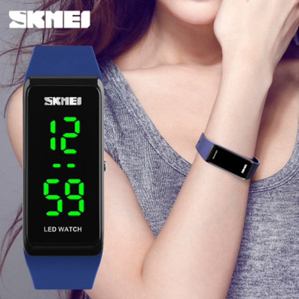 new stylish Skmei luxury brand children's digital watch ladies sports LED high-quality dress watch Relogio Masculino1265. Children's gifts