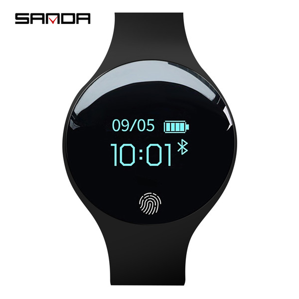 SANDA Smart Watch for IOS Android Bluetooth Men Women Intelligent Pedometer Reminder Sport Fitness Bracelet Digital Watches Men Y1892508