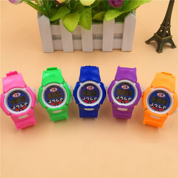 Bright Color Watch Boys Girls Children Students Watch Digital Sports Wrist Watch Small Gifts for Kids Free DHL Shipping