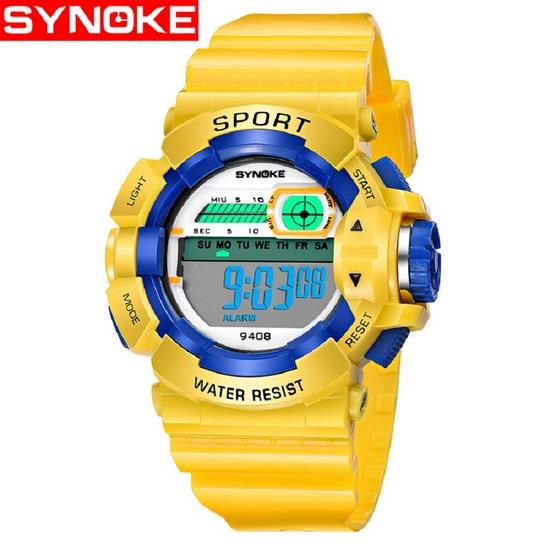 SYNOKE Sport Watch Kids Boy Girl Digital 30M Waterproof Alarm Calendar Children Wristwatch relogio LED Repeater Clock