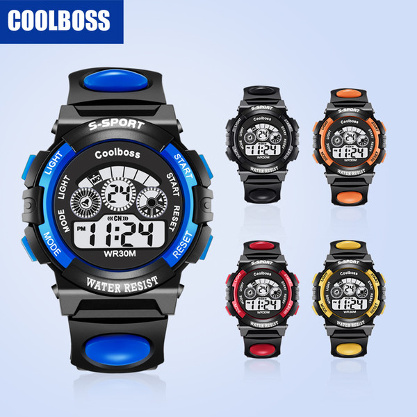 Coolboss children's watch brand stores provide all models Coolboss watch waterproof multi-functional men and women safe sports watches