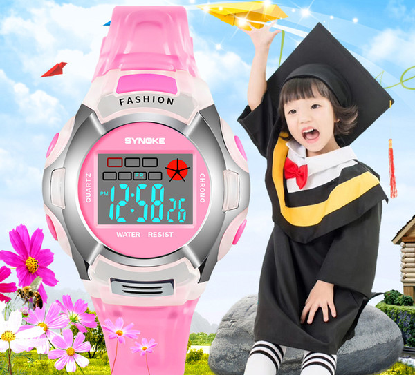 SYNOKE Children 's watches luminous waterproof sports boys and girls general student watch manufacturers supply 99329