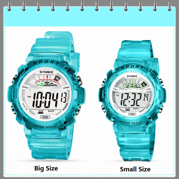 SYNOKE Outdoor Watch Kids Boy Girl Digital 30M Waterproof Alarm Calendar relogio LED Repeater Clock Sport Children Wristwatch