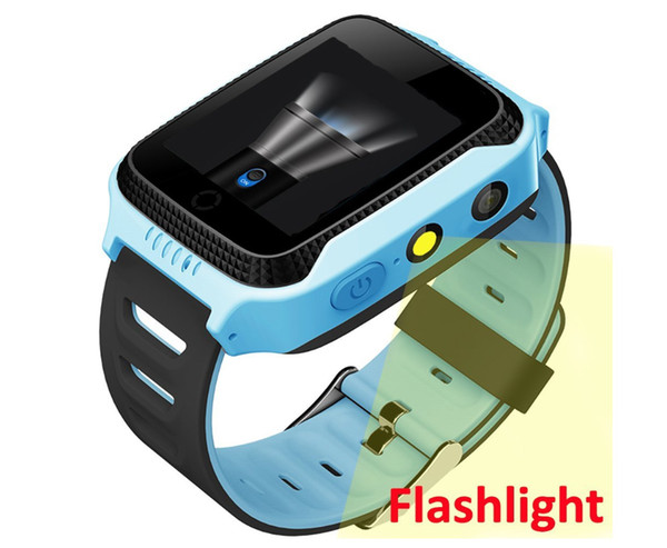 Kids smart watches GPS tracker Q528 Y21 GPS Watch Flashlight Camera Children Watch 1.44