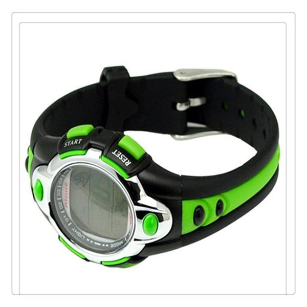 Kids Watches Flash Lights 50m Waterproof Chronograph Digital Sports Watch Black Red Yellow Color High Quality Hot Sale