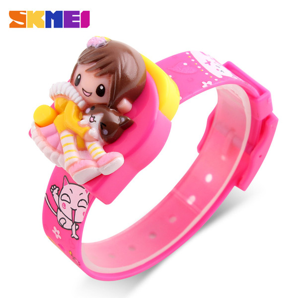 wholesale Christmas gift New Fashion Children Cartoon Watches Creative Students Watch Girls Kids Digital Lovely Wristwatches Relojes