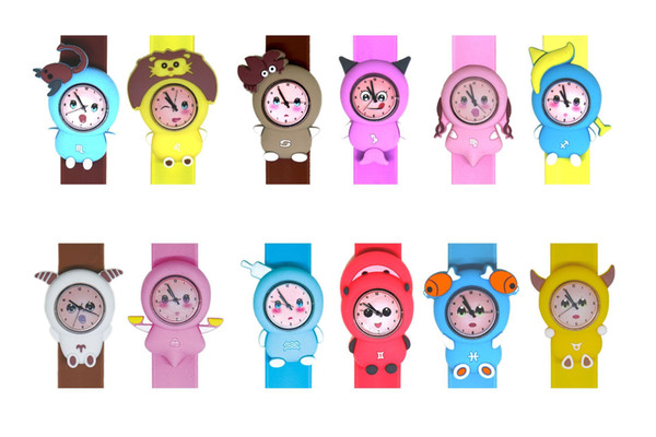 12 zodiac cartoon watch children's bracelet 12 zodiac cartoon watch