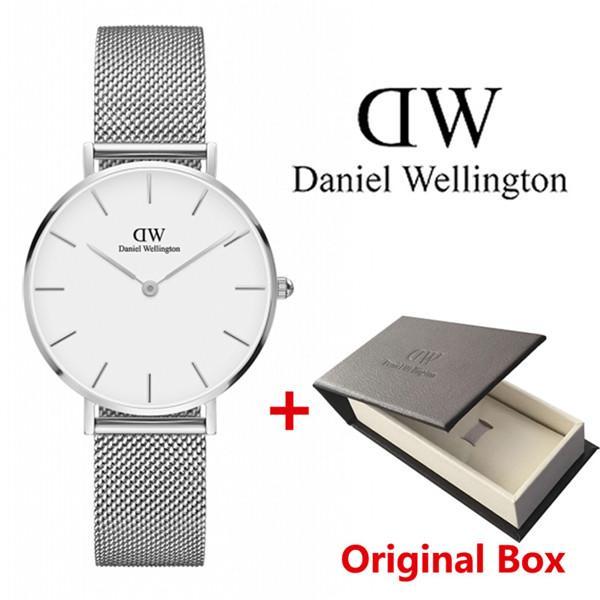 Hot seller Daniel Wellington watches Stainless steel 32mm Women watches Ladys Dress Sristwatches Brand Quartz Watch DW Relogio Montre