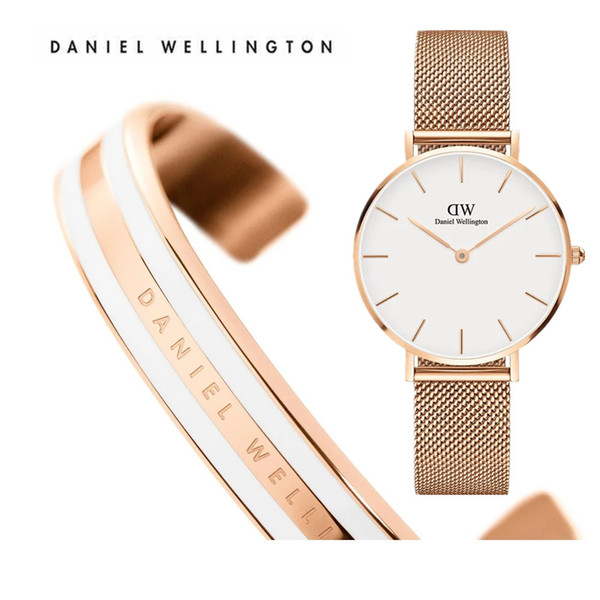 Explosion Luxury Famous Brand Fashion Classic Bracelet Available daniel wellington Watches Women 32MM Milan Stainless Steel Wristwatches Men