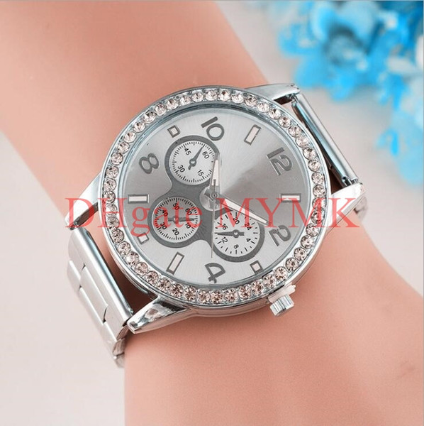 New York Fashion watches quartz watch Brand new Diamond crystal wristwatches for men women M07