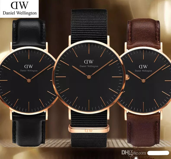 New Wellington watch 40mm men's watch 36mm ladies fashion luxury brand watch quartz clocks Montres homme Relogios homem