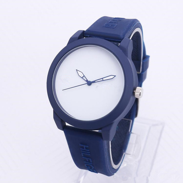 relojes luxury watch simple fashion sports men's watch ladies dress watch Women's Quartz waterproof rubber belt 40mm clock