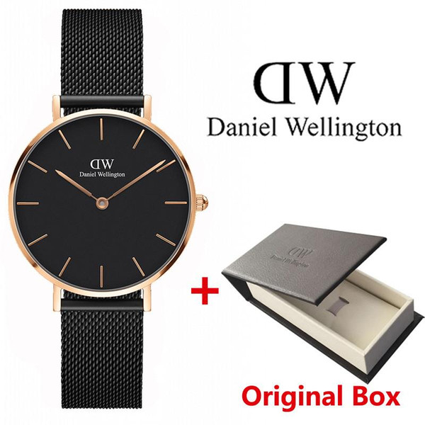 New Girls Fashion Steel strip Daniel watches 32mm women watches Luxury Brand Quartz Watch Feminino Montre Femme Relogio