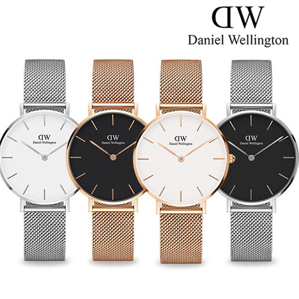 2019 New Daniel watches Girls Steel strip 32mm women watches Fashion Luxury Brand Quartz Watch Clock Relogio Feminino Montre Femme