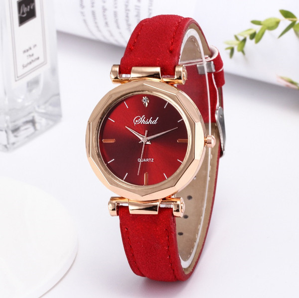 Simple Ladies Elegant Watch Women Small Dial Watches Business Style Womens Casual Leather Quartz Wrist Watch