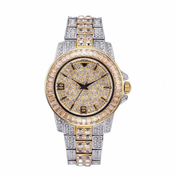 New Watches Women Missfox Luxury Brand Gold Ladies Wrist Watches For Women Uhr Bling Diamond Analog Female Quartz Wristwatch 04