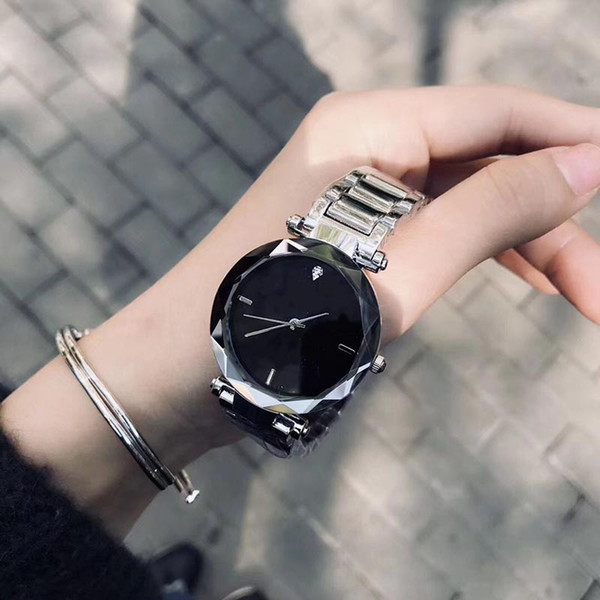 2018 new high-end Relogio Feminino luxury brand women's dress watch stainless steel quartz diamond 34mm watch Gift Watch Wholesale