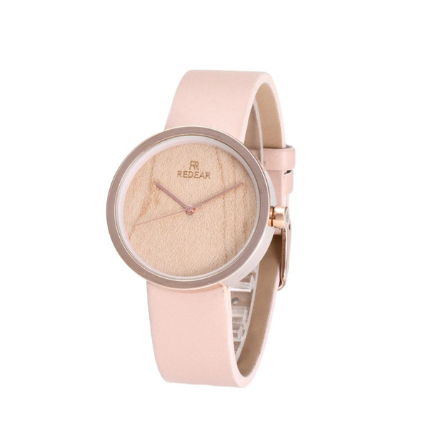 Women's luxury leather belt watch fashion student trend retro Korean version quartz watch. High quality wooden watches. Customizable, welcom