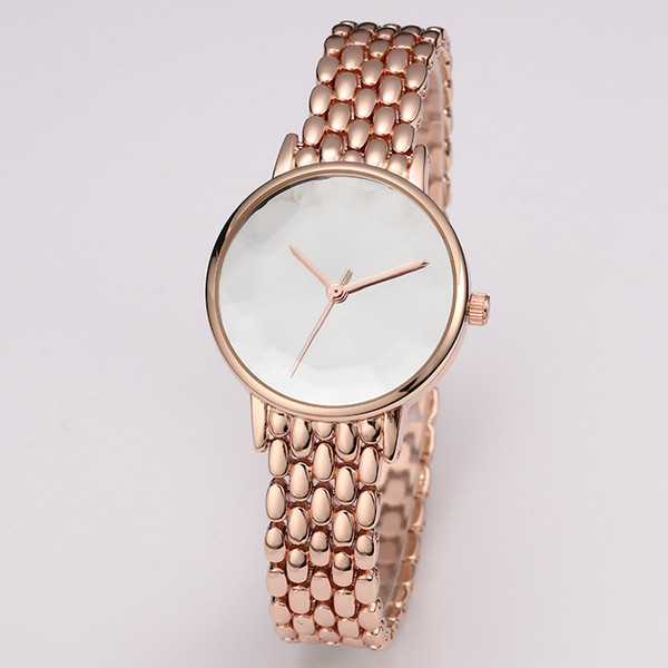 Luxury brand lady quartz watch fashion diamond high quality stainless steel dress wristwatch Multi-color Women's Quartz watches new model