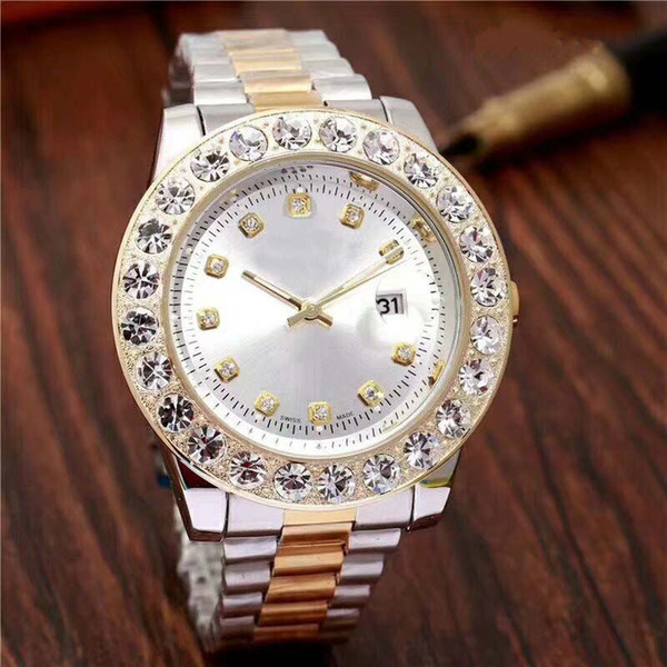 NEW quality BIG RHINESTONE FACE RUBY DIAMONDS WATCHES WOMENS LUXURY BRAND CRYSTAL RED DIAL LADIES SILVER BRACELETS STAINLESS STEEL CLOCK